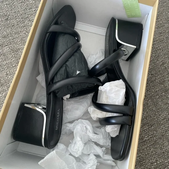 Michael Kors Women's Lana Strappy Sandals - Picture 7 of 9